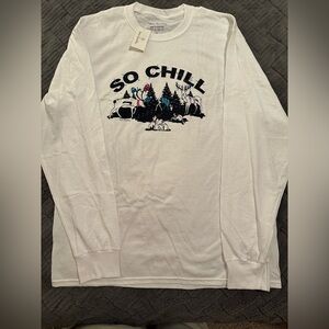 Vera Bradley White 'So Chill' Graphic Long Sleeve Tee